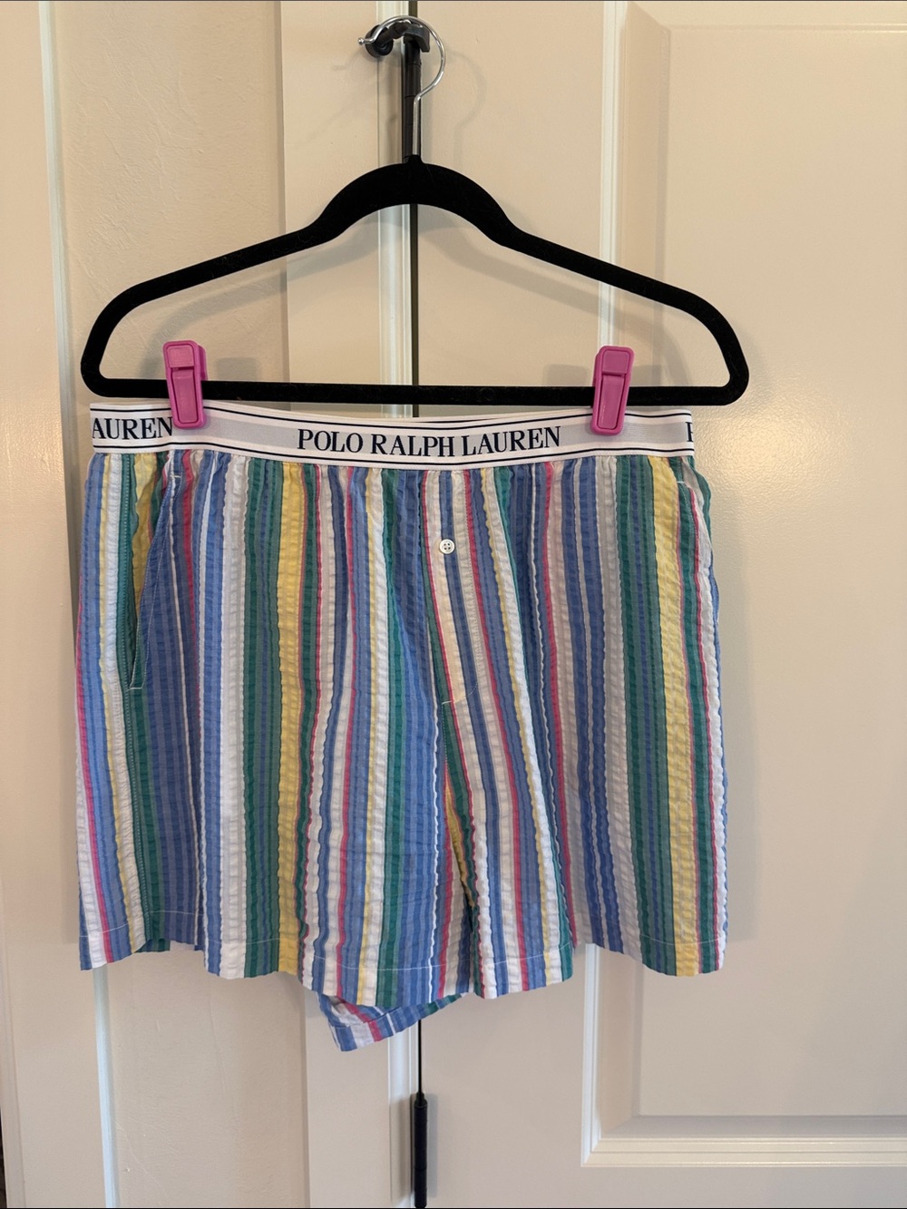 Polo by Ralph Lauren Navy-Trim Multicolor Striped Boxers